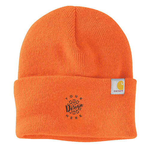 Image of Carhartt Acrylic Watch Hat in Brite Orange | by Underground Printing