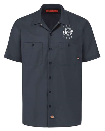 Dickies Men's Industrial Poplin Work Shirt