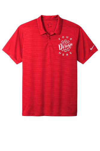 Image of Nike Dry Essential Solid Polo Shirt in University Red | by Underground Printing