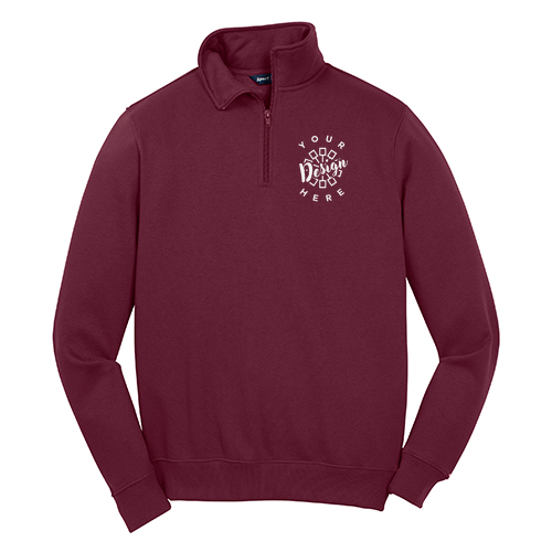 Custom Sport-Tek Quarter Zip Sweatshirt | Underground Printing